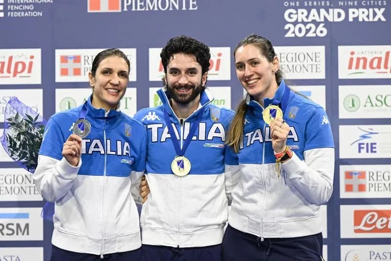 SPORT – A Torino il fioretto italiano detta legge