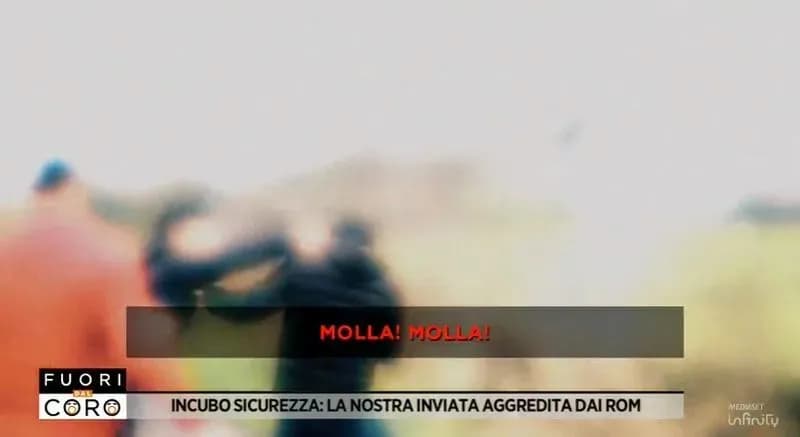 IVREA - Al campo nomadi aggressione a giornalista e troupe di Rete4: il Comune si costituirà parte civile