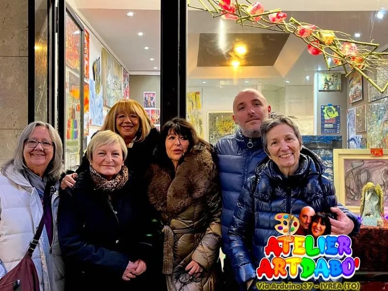 IVREA - Inaugurata l'opera corale firmata ArtDabò Friends - FOTO