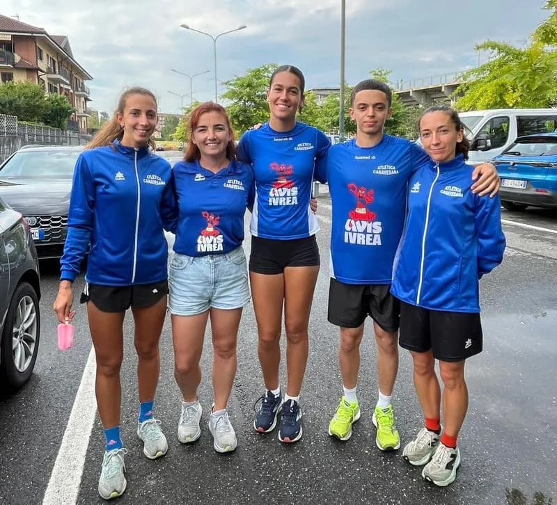 ATLETICA CANAVESANA - Campionati piemontesi, doppio successo per le sorelle Ilary e Sara Borello - FOTO