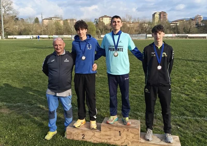 ATLETICA CANAVESANA - Primo posto per Salustri e Riccio ai campionati piemontesi - FOTO