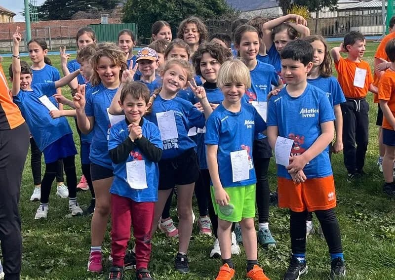 ATLETICA CANAVESANA - Gli esordienti delle quattro società giovanili in festa a Giaveno - FOTO