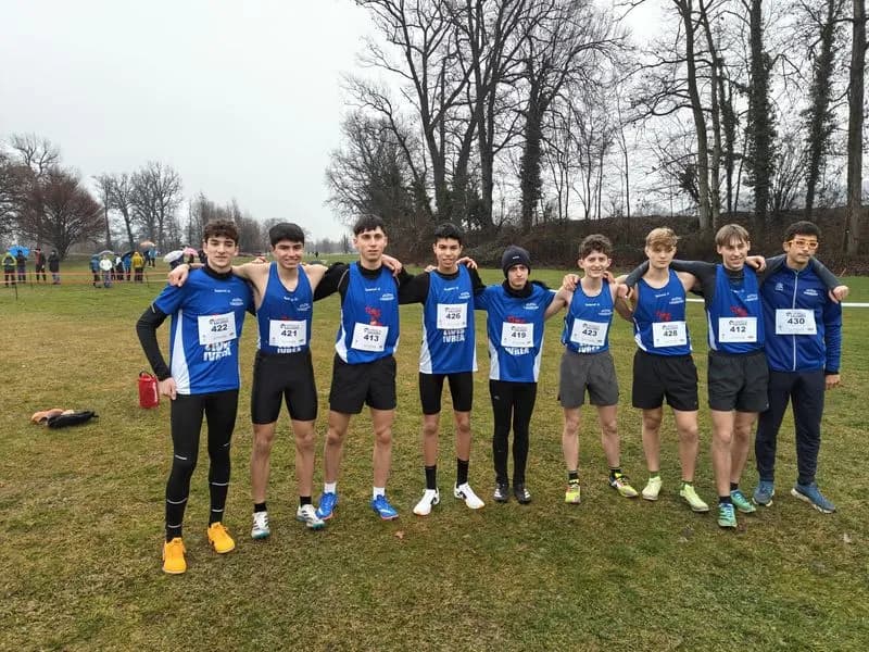 ATLETICA CANAVESANA - Gli allievi trionfano nel campionato piemontese di corsa campestre - FOTO