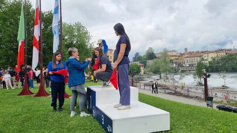 IVREA - Kayak cross, allo stadio della canoa si sono imposti i francesi - FOTO