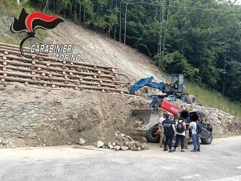 VALLI DI LANZO - Cantieri non a norma, due imprenditori denunciati alla procura di Ivrea