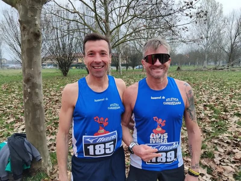 ATLETICA CANAVESANA - Campionati piemontesi di corsa campestre: successo di Marco Dassetto - FOTO