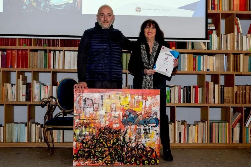 IVREA - L'artista Daniela Borla Dabò riceve il Premio Brera 2026 - FOTO