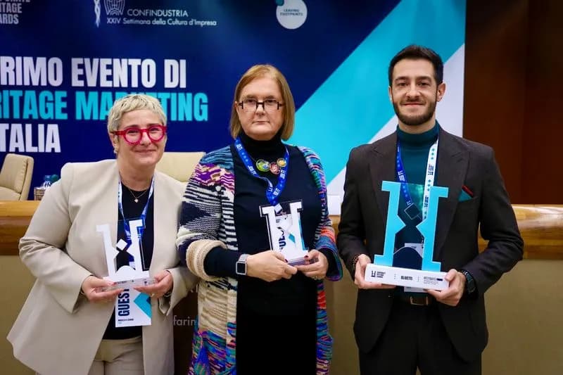 IVREA - Olivetti premiata ai Corporate Heritage Awards 2025