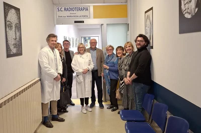 IVREA - Umanizzare i reparti dell'ospedale: il bel progetto di Asl To4, Inner Wheel Cuorgnè e Canavese e liceo Faccio - FOTO