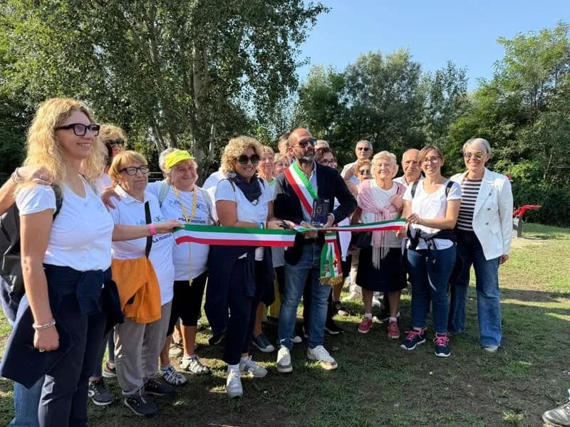 IVREA - Inaugurata la nuova «Palestra a cielo aperto» al parco giochi della passerella - FOTO