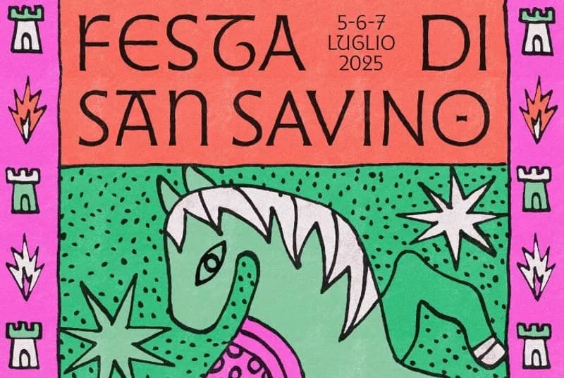 IVREA - Scelto il manifesto per San Savino 2025: è di Paolo Fabbri, graphic design di Genova