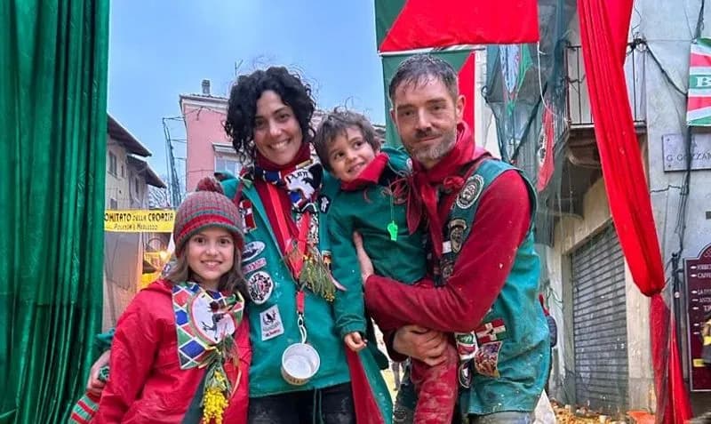 CARNEVALE IVREA - Le lacrime e la gioia di Silvia Grimaldi, Mugnaia 2025: «Violetta è per tutti noi un simbolo di libertà» - FOTO