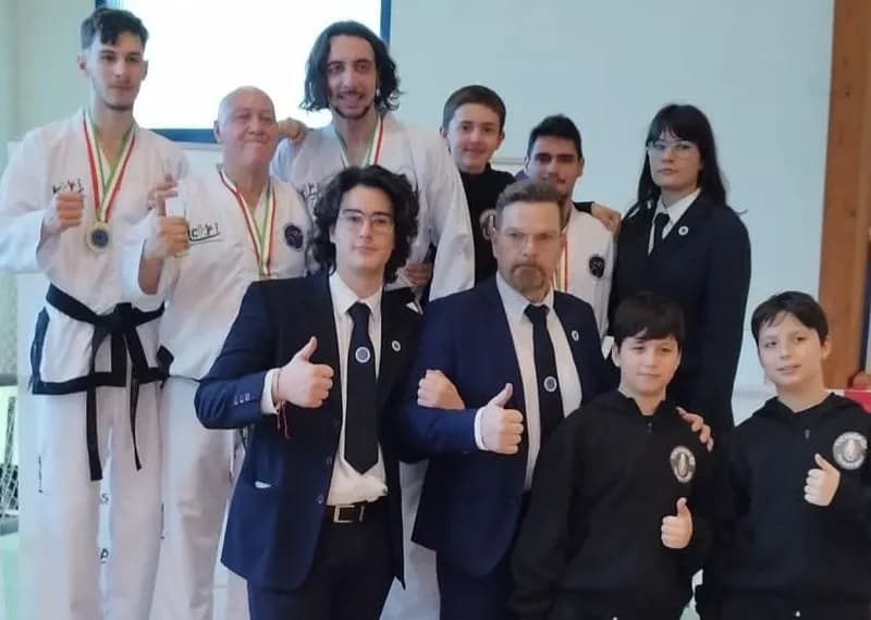 LEINI - Grande prova per l'Asd Taekwondo Indomit Spirit al campionato nazionale di Rimini