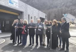 LOCANA - Inaugurato il nuovo acquedotto della Valle Orco: acqua di montagna dai rubinetti di 50 Comuni - FOTO e VIDEO
