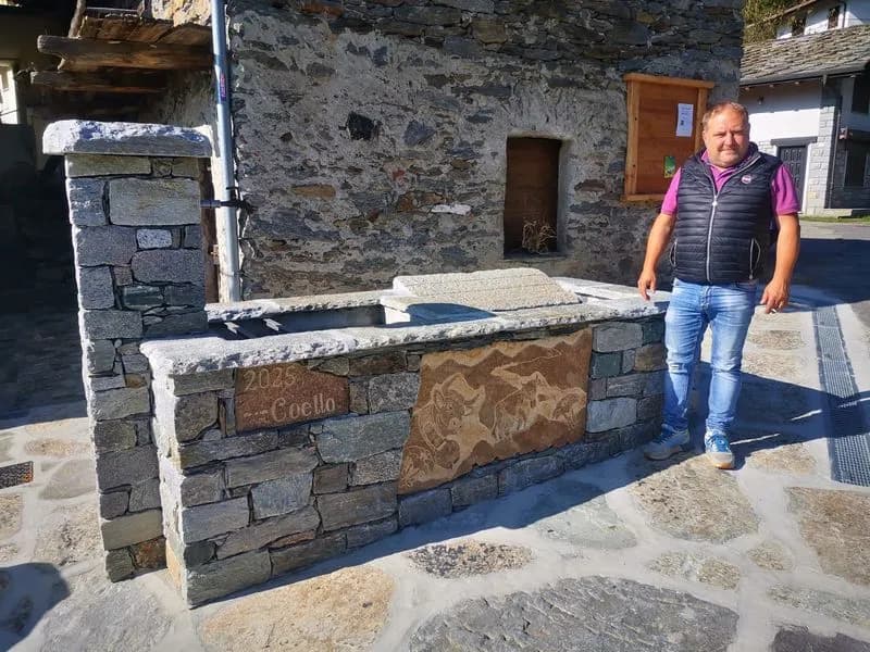 LOCANA - Recuperate 30 storiche e caratteristiche fontane - FOTO