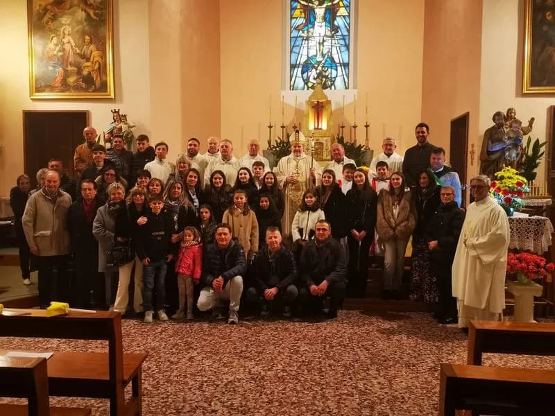 LOCANA - Per la Festa di San Giuseppe ospite a Rosone il vescovo di Ivrea, monsignor Daniele Salera - FOTO
