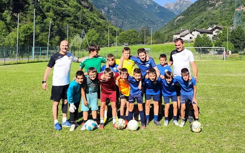 LOCANA - Tanti giovani al Campus estivo di calcio a Rosone - FOTO