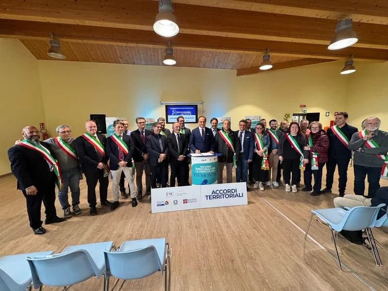 MONTALENGHE - Dalla Regione Piemonte 10 milioni ai Comuni del Canavese: firmati gli accordi di collaborazione