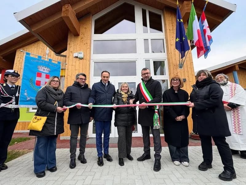 NOLE - Inaugurato a Grange il nuovo asilo nido - FOTO