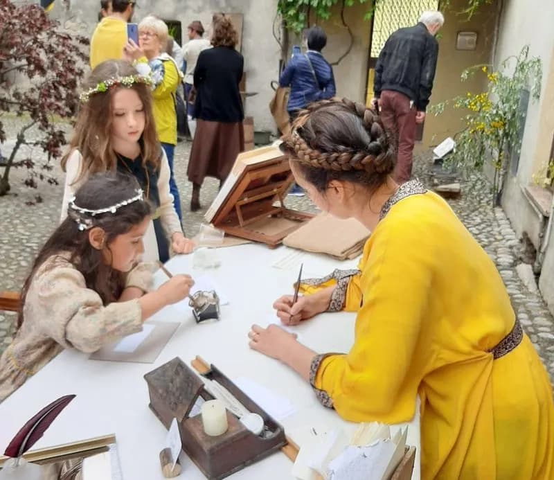 OGLIANICO - Dalla cena medievale alla novità degli artigiani al lavoro nel ricetto: Idi di Maggio al rush finale - FOTO