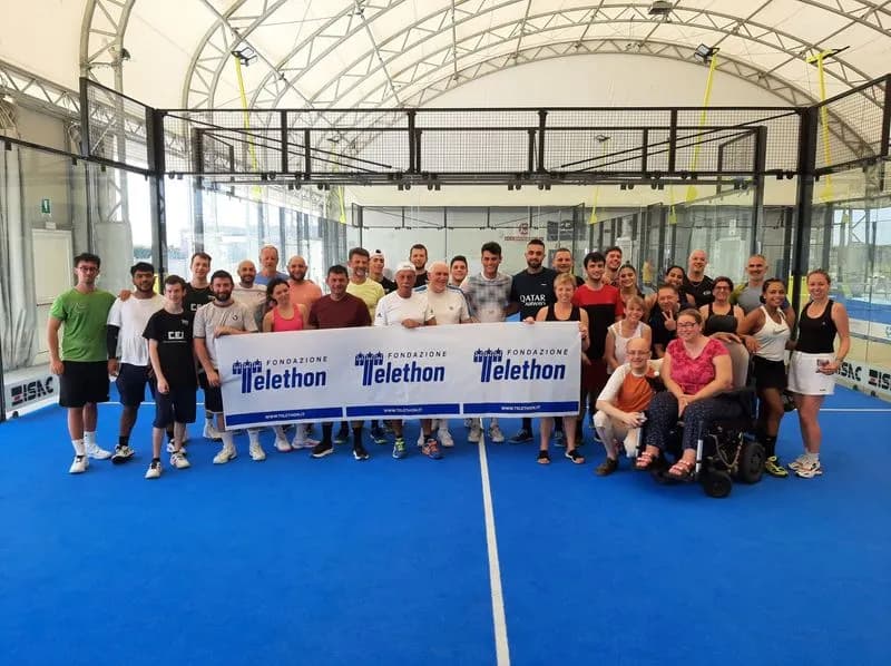 OZEGNA - Padel e solidarietà, un successo il torneo per Telethon al Top Sporting Club