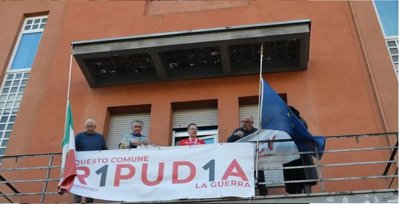 PAVONE CANAVESE - Il Comune si schiera con Emergency e ripudia la guerra