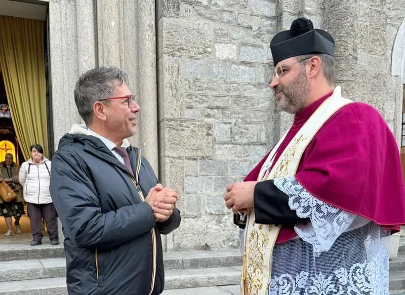 PONT CANAVESE - Benvenuto al nuovo parroco don Gian Paolo Bretti - FOTO