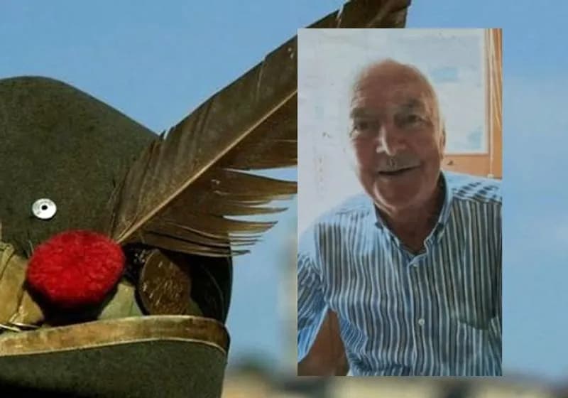 FAVRIA - Le lacrime del paese per l'addio all'Alpino Lino Pomatto