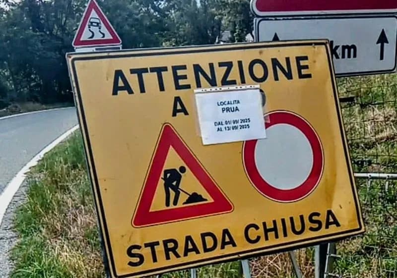 PONT CANAVESE - Chiude per due settimane un tratto della provinciale per Frassinetto: lamentele dei residenti