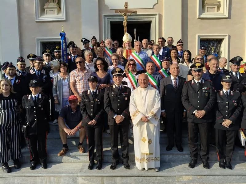 RIBORDONE - Giornata nazionale dell'Arma: il territorio ha omaggiato i carabinieri al Santuario di Prascondù - FOTO