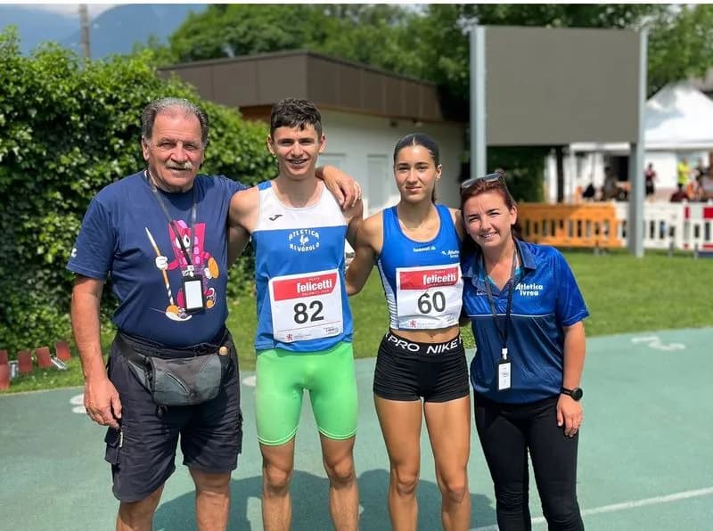 ATLETICA CANAVESANA - Continuano a stupire Alessia Dova e Nicolò Borello: Pietro Milano terzo a Rovellasca - FOTO