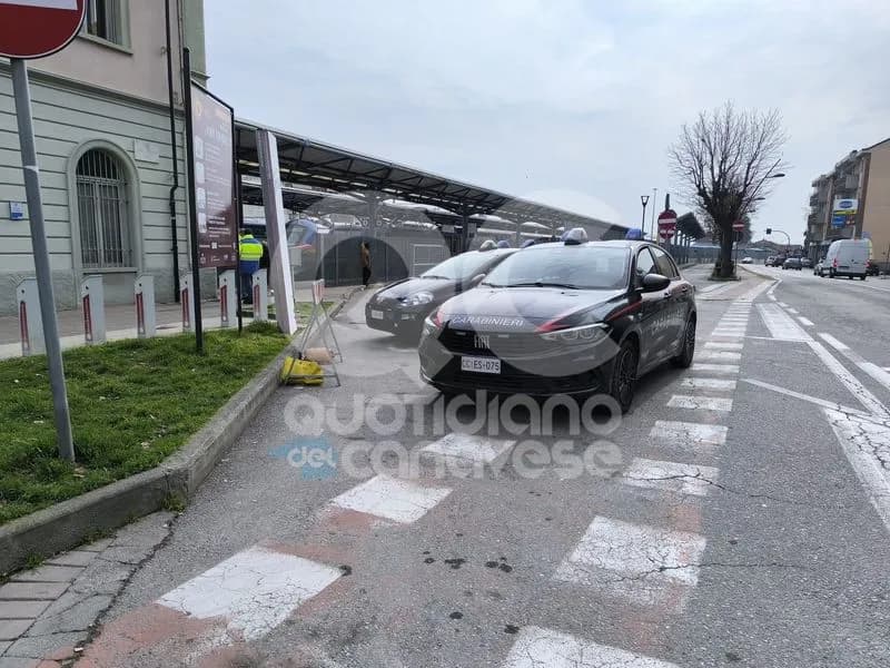 RIVAROLO CANAVESE - Violenta lite in stazione: autista Gtt finisce in ospedale