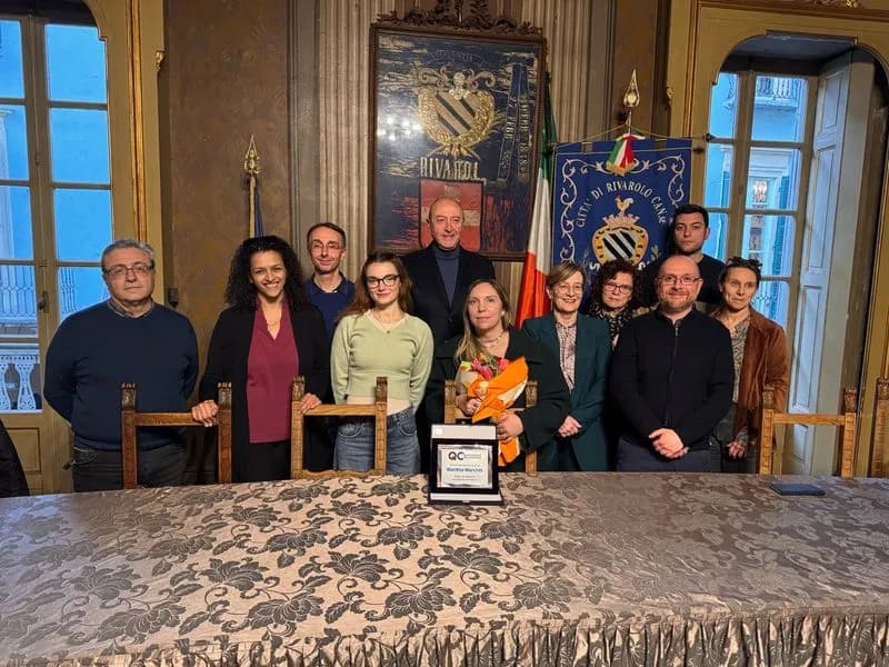 RIVAROLO CANAVESE - Canavesano dell'anno 2025, Martina Marchiò premiata in municipio - FOTO e VIDEO