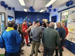RIVAROLO CANAVESE - Una super festa per l'inaugurazione di C.D. Impianti elettrici - FOTO