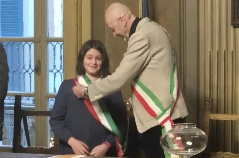 RIVAROLO CANAVESE - Althaea Benedetta è la sindaca del Consiglio comunale dei ragazzi e delle ragazze - FOTO