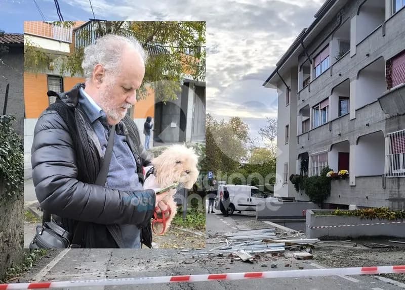 RIVAROLO CANAVESE - Alloggio esploso in via Farina, il proprietario: «Siamo salvi per miracolo» - FOTO e VIDEO