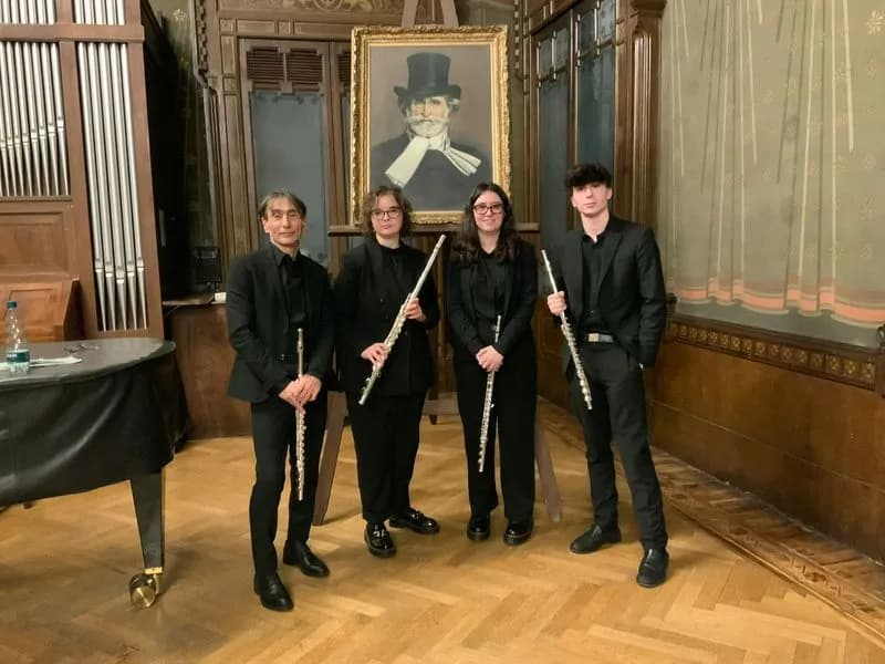 RIVAROLO CANAVESE - Il flauto di Giulia Nigra incanta Londra - FOTO