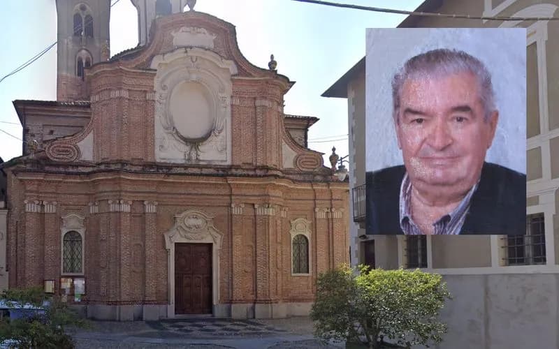 RIVAROLO CANAVESE - L'ultimo saluto all'ex capo dei vigili del fuoco Livio Mattioda