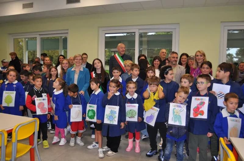 RIVAROLO CANAVESE - Inaugurata la mensa della scuola di Argentera - FOTO