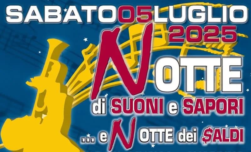 RIVAROLO CANAVESE - Sabato 5 luglio la «Notte di suoni e sapori... e notte dei saldi»: grande festa a Rivarolo - VIDEO