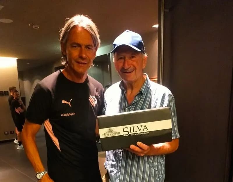 RIVAROLO CANAVESE - Omaggio made in Canavese per Pippo Inzaghi e il Palermo - FOTO