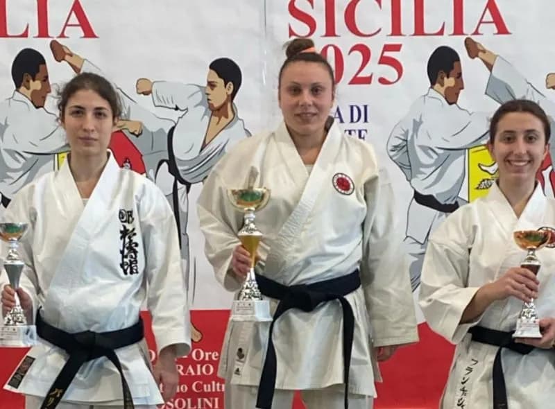 RIVAROLO CANAVESE - Rem Bu Kan Karate Do, Giulia Buffo trionfa in Sicilia - FOTO