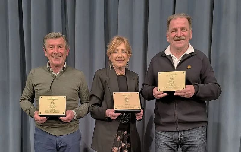 RIVAROLO CANAVESE - Il sigillo civico a Leonardo Bellan, Giovanni Leone e Giuliana Vinardi Bausano - FOTO e VIDEO