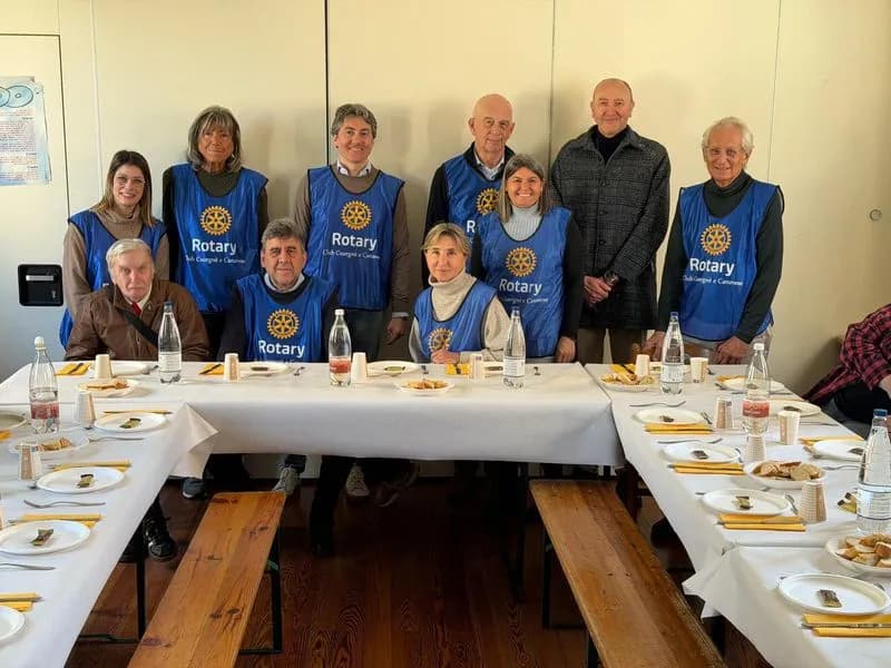 RIVAROLO CANAVESE - Un pranzo per i fragili: è andata bene l'iniziativa del Rotary