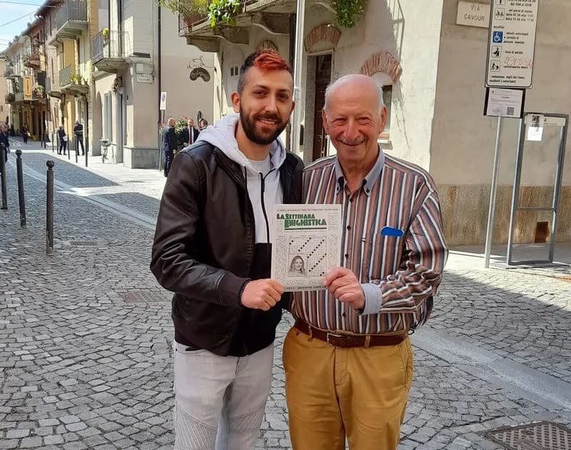 RIVAROLO CANAVESE - «Una gita a...»: La Settimana Enigmistica omaggia la città - FOTO