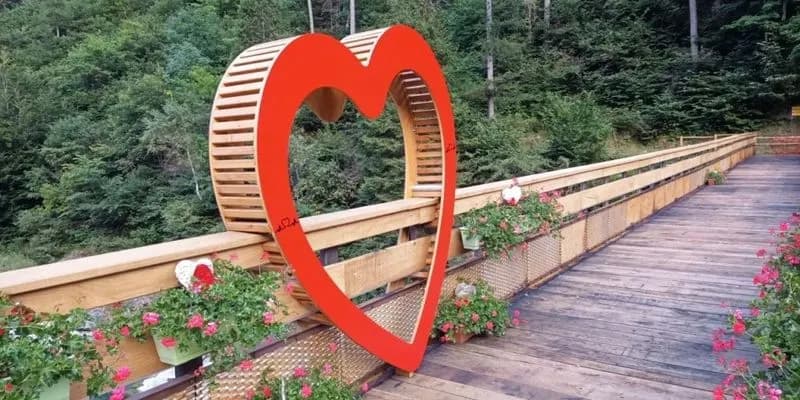 RONCO CANAVESE - Gettano le fioriere del ponte degli innamorati nel torrente, ma vengono ripresi dalle telecamere