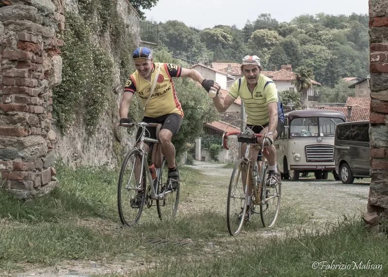 SALASSA - Per gli appassionati del ciclismo eroico, il grande appuntamento è con «La Canavesana d'epoca» - FOTO