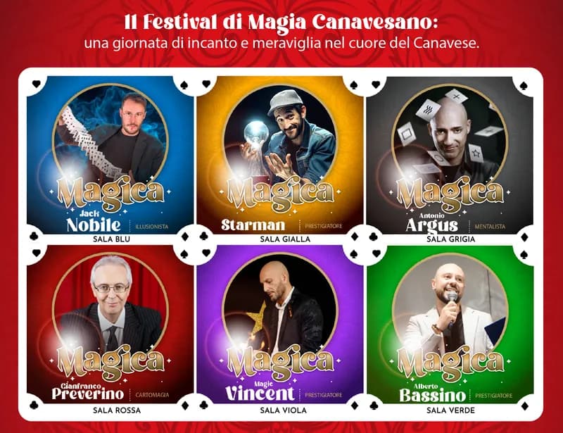 SALASSA - Arriva la prima edizione di «Magica - Festival Magico canavesano»