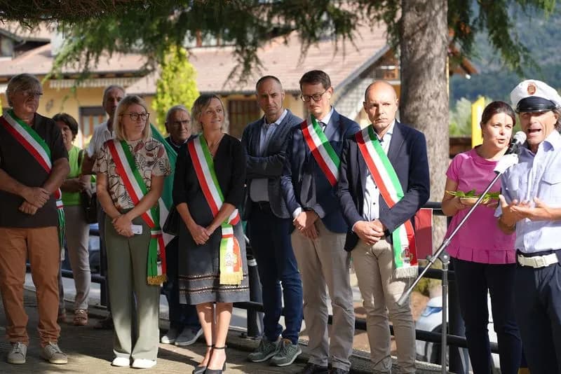SAN COLOMBANO BELMONTE - Commemorati i Partigiani morti nella storica battaglia di Sale - FOTO