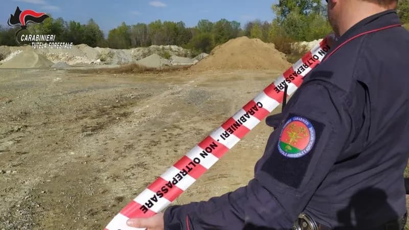 SAN GIORGIO CANAVESE - Gestione illecita di rifiuti, perquisizioni e sequestri in paese - FOTO e VIDEO